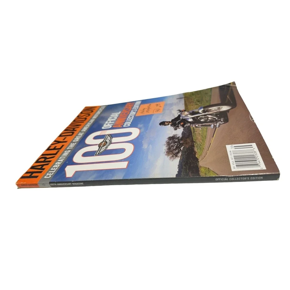 Harley-Davidson 100th Official Anniversary Collector's Edition Magazine1903-2003